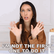 Im Not The First One To Do It Shea Whitney GIF - Im Not The First One To Do It Shea Whitney I Didnt Do It First GIFs