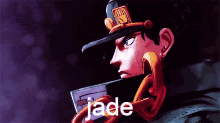 Jade Jotaro Anime GIF - Jade Jotaro Jotaro Jade GIFs