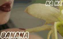 Na Na Banana Eat GIF - Na Na Banana Nana Banana GIFs