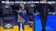 wntonin antonin le choke __mike_ golden state warriors