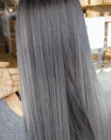 Silver Hair GIF - Colored Hair Silver Asian Hair GIFs