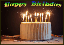 Happy Birthday Birthday Cake GIF - Happy Birthday Birthday Birthday Cake GIFs
