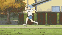 Anime Nichijou GIF - Anime Nichijou Highjump GIFs