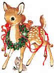 Rudolph Deer Sticker - Rudolph Deer Red Nose Stickers