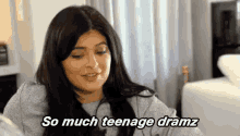 So Much Teenage Dramz GIF - Keeping Up With The Kardashians Kylie Drama GIFs