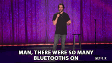 Man There Were So Many Bluetooths On Chris Delia GIF - Man There Were So Many Bluetooths On Chris Delia No Pain GIFs