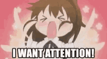 I Want Attention Anime GIF - I Want Attention Anime GIFs