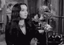 Morticia Addams Addams Family GIF - Morticia Addams Addams Family Cut GIFs