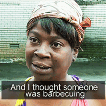 Barbecuing And I Thought GIF - Barbecuing And I Thought Bbq GIFs