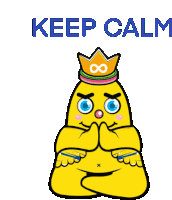 Keep Calm Nnsdaostarfish Sticker - Keep Calm Nnsdaostarfish Stickers