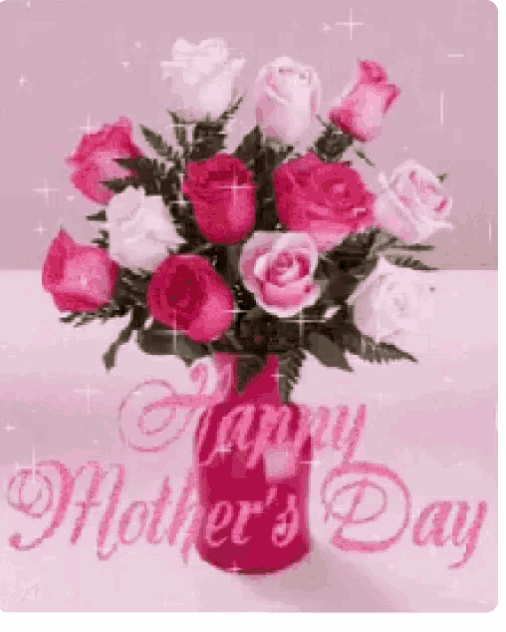 Happy Mothers Day Pink GIF - Happy Mothers Day Pink Moms Day GIFs