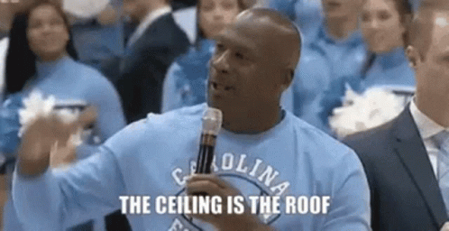 The Ceiling Is The Roof Speaking GIF - The Ceiling Is The Roof Speaking  Michael Jordan - Discover &amp; Share GIFs