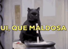 Maldosa / Malvada / Má /Salem / Gato / Bruxaria / Aprontando GIF - Salem Cat Evil GIFs