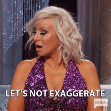 Lets Not Exaggerate Margaret Josephs GIF - Lets Not Exaggerate Margaret Josephs Real Housewives Of New Jersey GIFs