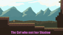 The Girl Who Met Her Shadow Jumping GIF - The Girl Who Met Her Shadow Jumping Games GIFs