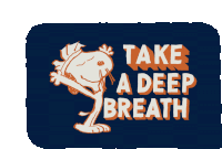 Take A Deep Breathe Spike Sticker - Take A Deep Breathe Spike Snoopy Stickers