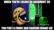 Funny Not Funny GIF - Funny Not Funny Losing Argument GIFs