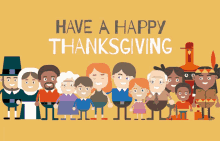 Have A Happy Thanksgiving Wave GIF - Have A Happy Thanksgiving Wave Hi GIFs