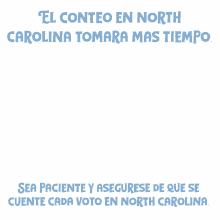 el conteo en north carolina voto en north carolina tomara mas tiempo miembros de la fuerza armada votos por correo el conteo en north carolina voto en north carolina tomara mas tiempo miembros de la fuerza armada votos por correo