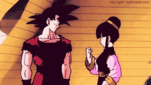Goku Chichi GIF - Goku Chichi Punch GIFs