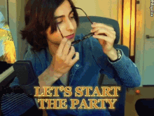 Party Aidan Party Time Aidan GIF - Party Aidan Party Time Aidan Lets Start The Party Aidan GIFs