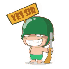 Soldier Yes Sir GIF - Soldier Yes Sir Army GIFs