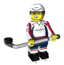 Lego Hockey GIF - Lego Hockey Capitals GIFs