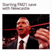 Starting Fm21save With Newcastle Vince Mcmahon GIF - Starting Fm21save With Newcastle Vince Mcmahon Money GIFs