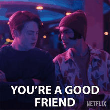 Youre A Good Friend Nick Nelson GIF - Youre A Good Friend Nick Nelson Tao Xu GIFs