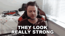 They Look Really Strong Ryan Bailey GIF - They Look Really Strong Ryan Bailey Aggro GIFs