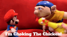 Sml Jeffy GIF - Sml Jeffy Im Choking The Chicken GIFs