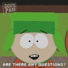 Are There Any Questions Kyle Broflovski GIF - Are There Any Questions Kyle Broflovski South Park GIFs