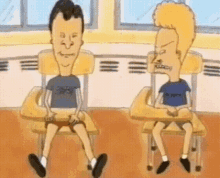 Beavis And Butthead Laughing GIF - Beavis And Butthead Laughing GIFs