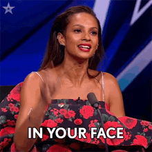 In Your Face Alesha Dixon GIF - In Your Face Alesha Dixon Bgt GIFs