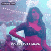 Sizzling Song Of The Year Oo Antavaa Mava.Gif GIF - Sizzling Song Of The Year Oo Antavaa Mava Samantha Sizzling GIFs