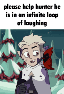 hunter infinite laugh hunter infinite laugh