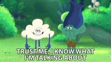 Trust Me I Know What Im Talking About GIF - Trust Me I Know What Im Talking About Cloud Guy GIFs