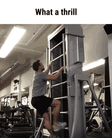 Exercise Guy GIF - Exercise Guy Climb Up GIFs