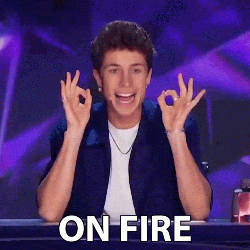 On Fire Juanpa Zurita GIF - On Fire Juanpa Zurita Quien Es La Mascara GIFs