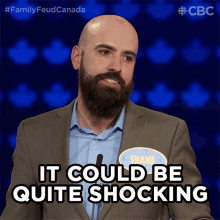 It Could Be Quite Shocking Family Feud Canada GIF - It Could Be Quite Shocking Family Feud Canada Shocking GIFs