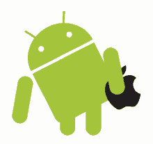 Android Apple GIF - Android Apple La Pomme Ce Gratte Au Au Cu GIFs