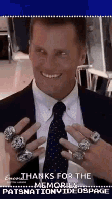 Tom Brady Tb12 GIF - Tom Brady Tb12 Champion Rings GIFs