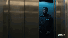 Police Escort Im Here GIF - Police Escort Im Here Elevator GIFs