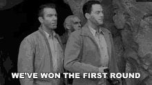 Weve Won The First Round Dr Roger Bentley GIF - Weve Won The First Round Dr Roger Bentley The Mole People GIFs