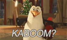 Madagscar Penguins GIF - Madagscar Penguins Kaboom GIFs