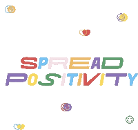 Spread Positivity Spread Positivity By Dt Sticker - Spread Positivity Spread Positivity By Dt Dolan Stickers