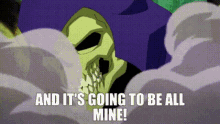 Masters Of The Universe Skeletor GIF - Masters Of The Universe Skeletor And Its Gonna Be All Mine GIFs