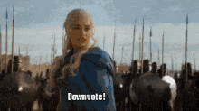 Game Of Thrones Downvote GIF - Game Of Thrones Downvote Daenerys GIFs