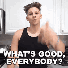 Whats Good Everybody Conner Bobay GIF - Whats Good Everybody Conner Bobay Whats Up GIFs