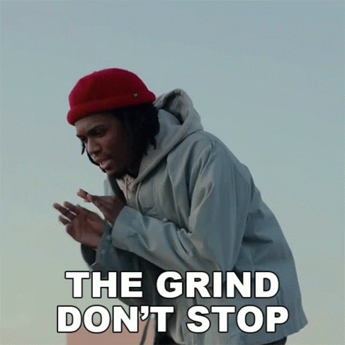 The Grind Dont Stop Saba GIF - The Grind Dont Stop Saba Saba Pivot GIFs